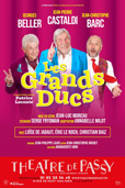 Affiche de la pièce de théâtre "Les Grands Ducs"